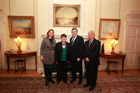 Julie Dawkins with Hywel  meets Rt Hon Gordon Brown MP and Sarah Brown at a Community Heroes Reception at 10 Downing Street October 2009