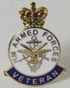 The Veterans' Badge is a lapel badge to be worn on civilian clothes