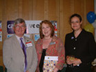 Hywel, actress Pam Ferris and Emily Holzhausen during Carers Week 2006