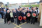 Hywel takes a keen interest in Port Talbot’s maritime past, present and future.  He is at a wreath laying ceremony to commemorate Port Talbot Merchant Seamen who lost their lives in World War 2.  He is also a strong supporter of the local Seamen’s Mission